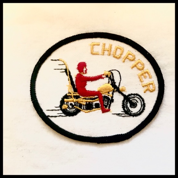 Vintage Accessories - VINTAGE CHOPPER PATCH!